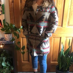 Aztec Winter Coat